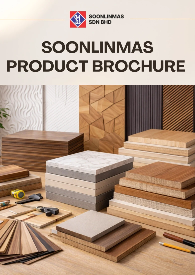 Soonlinmas product brochure cover