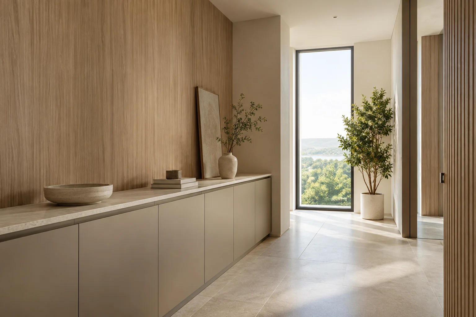 Wall finishes & fitted furniture
