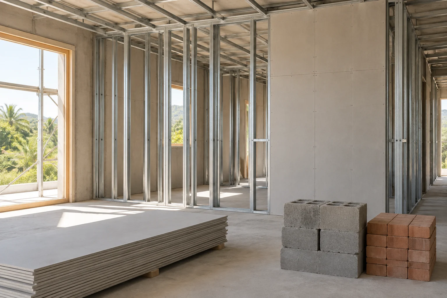 Building materials: Construction & structural work