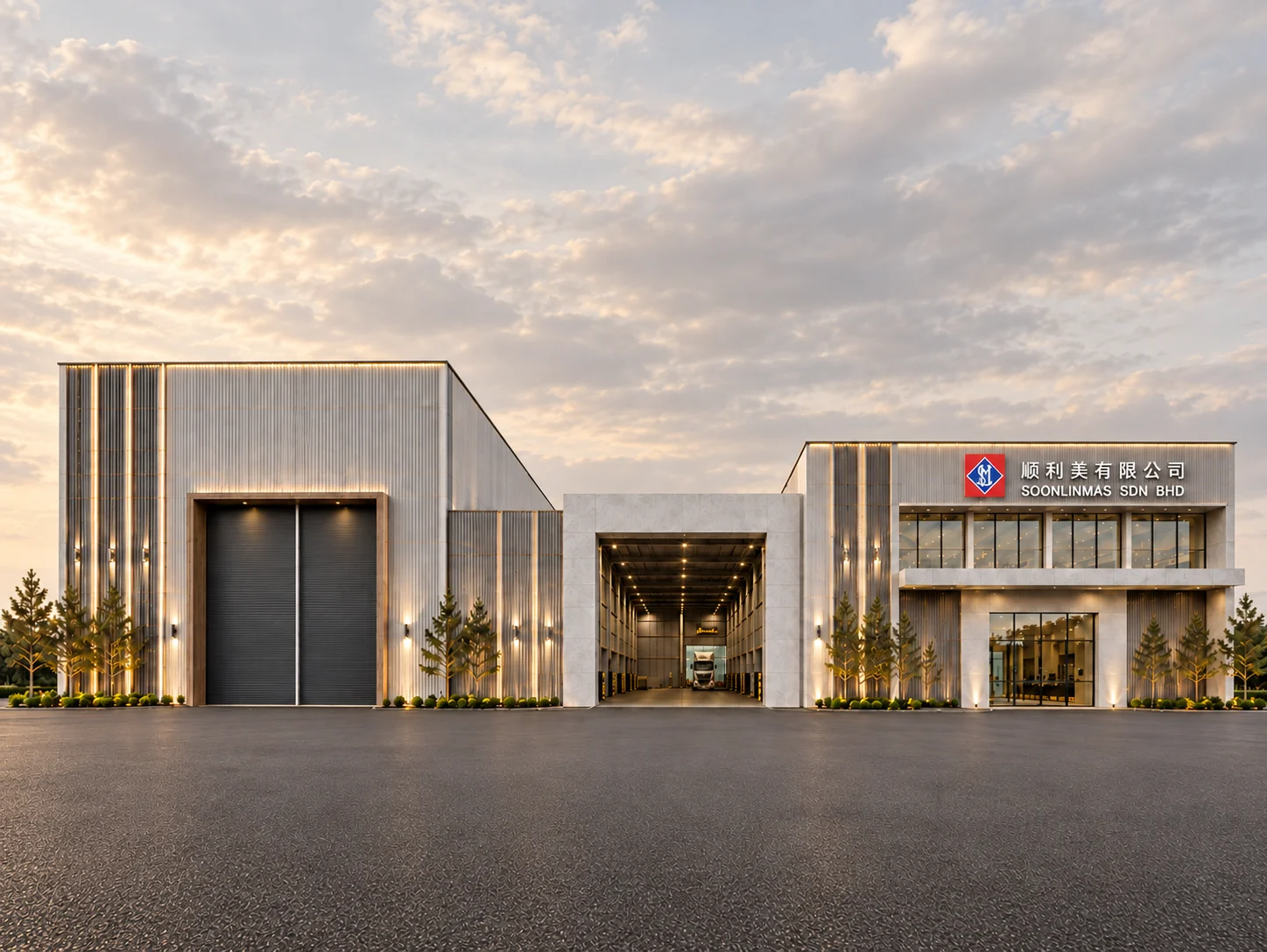 Artist’s impression of the proposed warehouse expansion